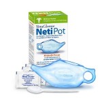 Relief from Sinus Infection caused by a Deviated Septum| SinuCleanse Nasal Wash System, Plastic Neti Pot With Salt Packets | Review